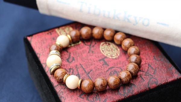 台湾大龍コレクション｜セイコーオールドマテリアル フルフラワー六道木 8mm珠タイプ｜ニューシードロクドウッドセパレータービーズ