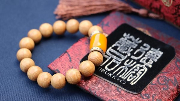 台灣德榕藏品｜精工老料滿花六道木12mm｜黃玉髓