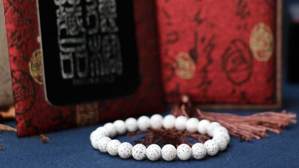 台灣德榕藏品｜4A+星月菩提手珠8mm圓珠｜正月乾磨｜素珠款