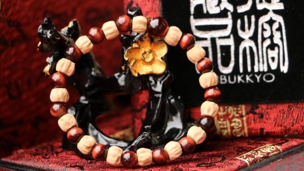 台灣德榕藏品｜西藏熱振柏香籽5x7mm矮樁型｜紅虎眼隔珠