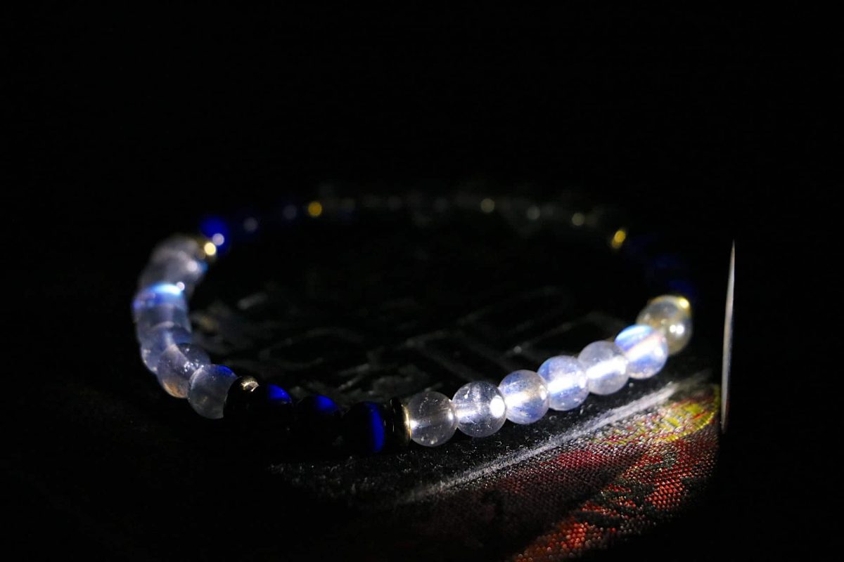 Taiwan Derong Collection｜Raw undyed labradorite 6mm round beads｜Gray moonlight｜Raw undyed lapis lazuli beads