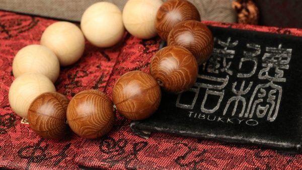 台灣德榕藏品｜特精工老料滿花六道木18mm手珠型｜新籽六道木隔珠