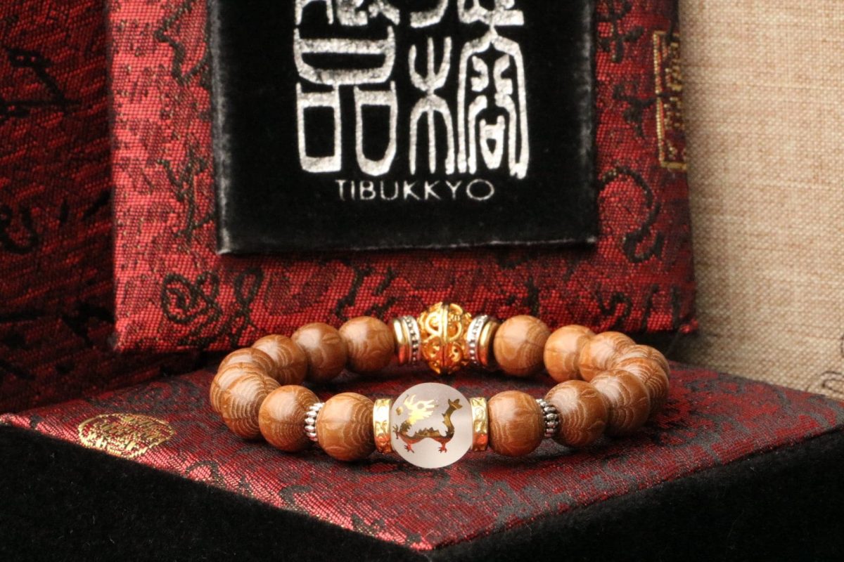 Taiwan Derong Collection｜Seiko New Seed Full Flower Hexagram 8mm Hand Bead Type｜Zodiac Dragon Pattern Beads