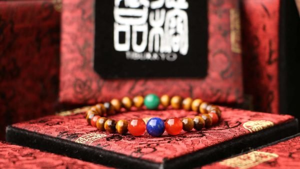 TIBUKKYO台灣德榕藏品｜原礦無染色黃虎眼石手珠6mm｜多寶手珠