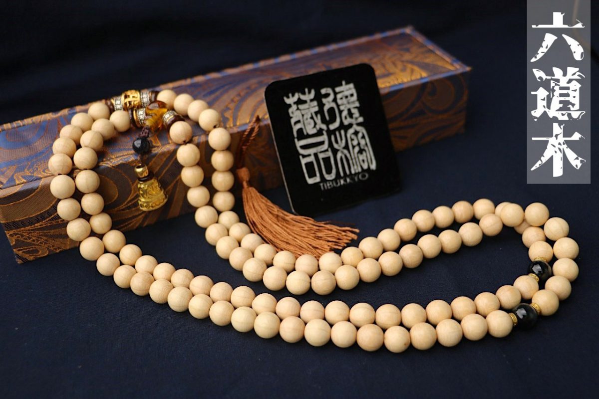 TIBUKKYO Taiwan Derong Collection｜Semi-Seiko New Seed Six Wooden 12mm Round Beads 108pcs｜Blue Tiger Eye Beads｜Customized Buddha Bead Design