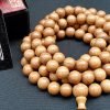 台灣德榕藏品｜特精工老料滿花六道木10mm108顆｜平安扣：圖片 2