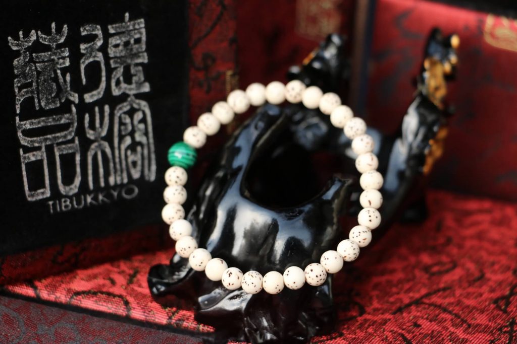 Taiwan Derong Collection｜4A+ Boutique Xingyue Bodhi 6mm Round Beads｜Raw ore non-dyed malachite beads