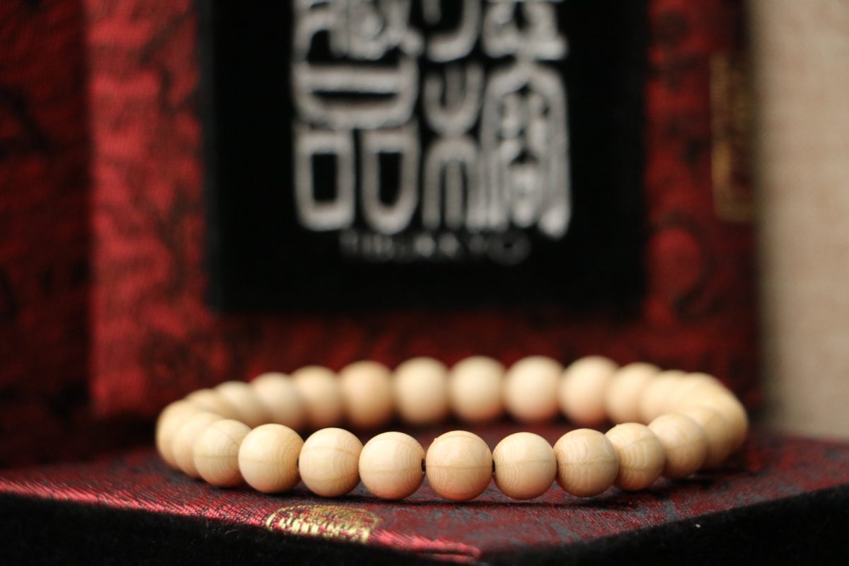TIBUKKYO Taiwan Derong Collection｜Seiko New Seed Six Wooden Bracelet 8mm Round Beads｜Plain Beads｜Wutai Mountain Dragon Wood