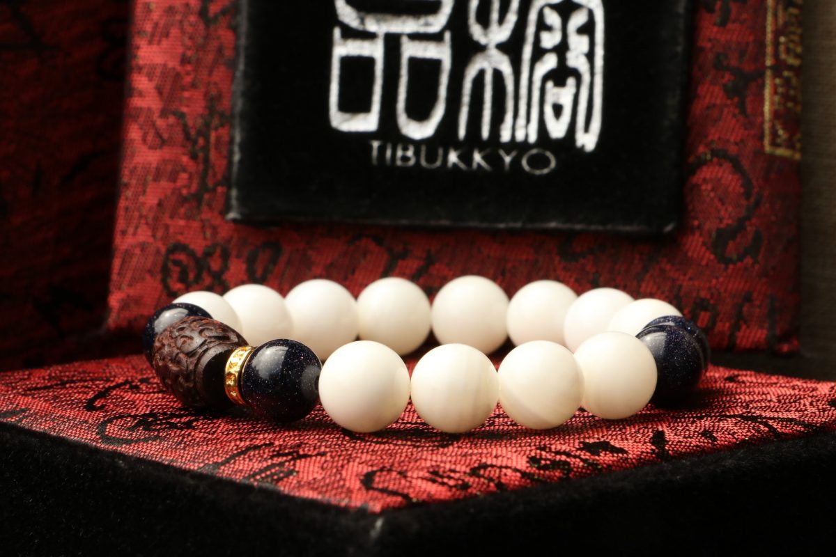 Taiwan Derong Collection｜Full Jade Tridacna Hand Beads 10mm Round Beads｜Red Sandalwood Beads｜Blue Sandstone Beads