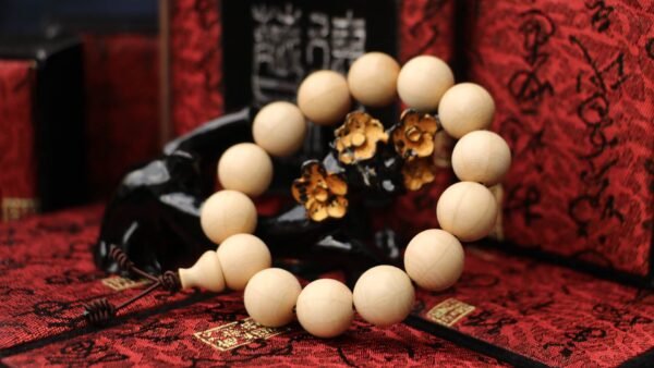 台湾大龍コレクション｜細密新種六道木彫15mm｜六字総花文