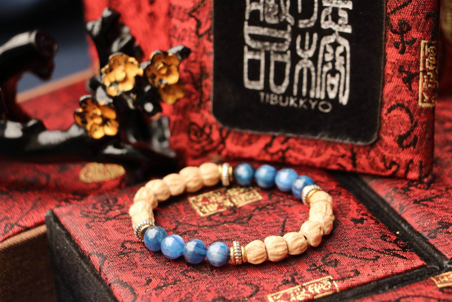 Taiwan Derong Collection｜Tibet Rezhen Cypress Seeds 7x8mm｜Raw Kyanite Beads
