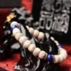 Tibukkyo台灣德榕藏品｜精品星月菩提7x9mm圓珠｜原礦無染色青金石隔珠