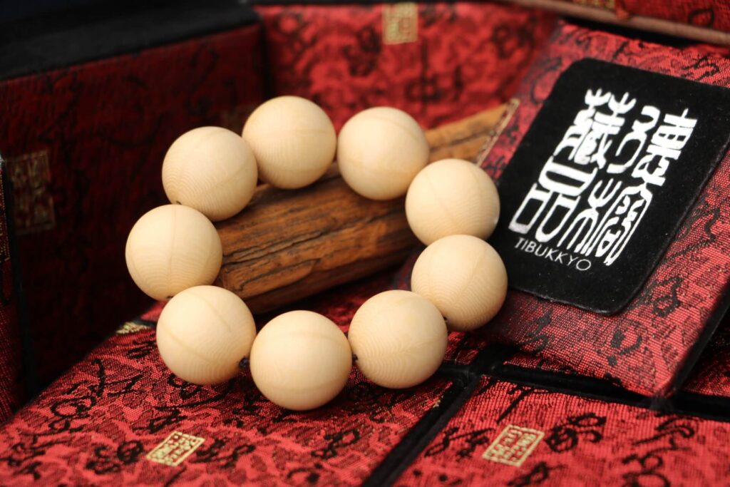 TIBUKKYO Taiwan Derong Collection｜New Seed Seiko Six Wood Rosary Beads 25mm｜Bracelet Bracelets