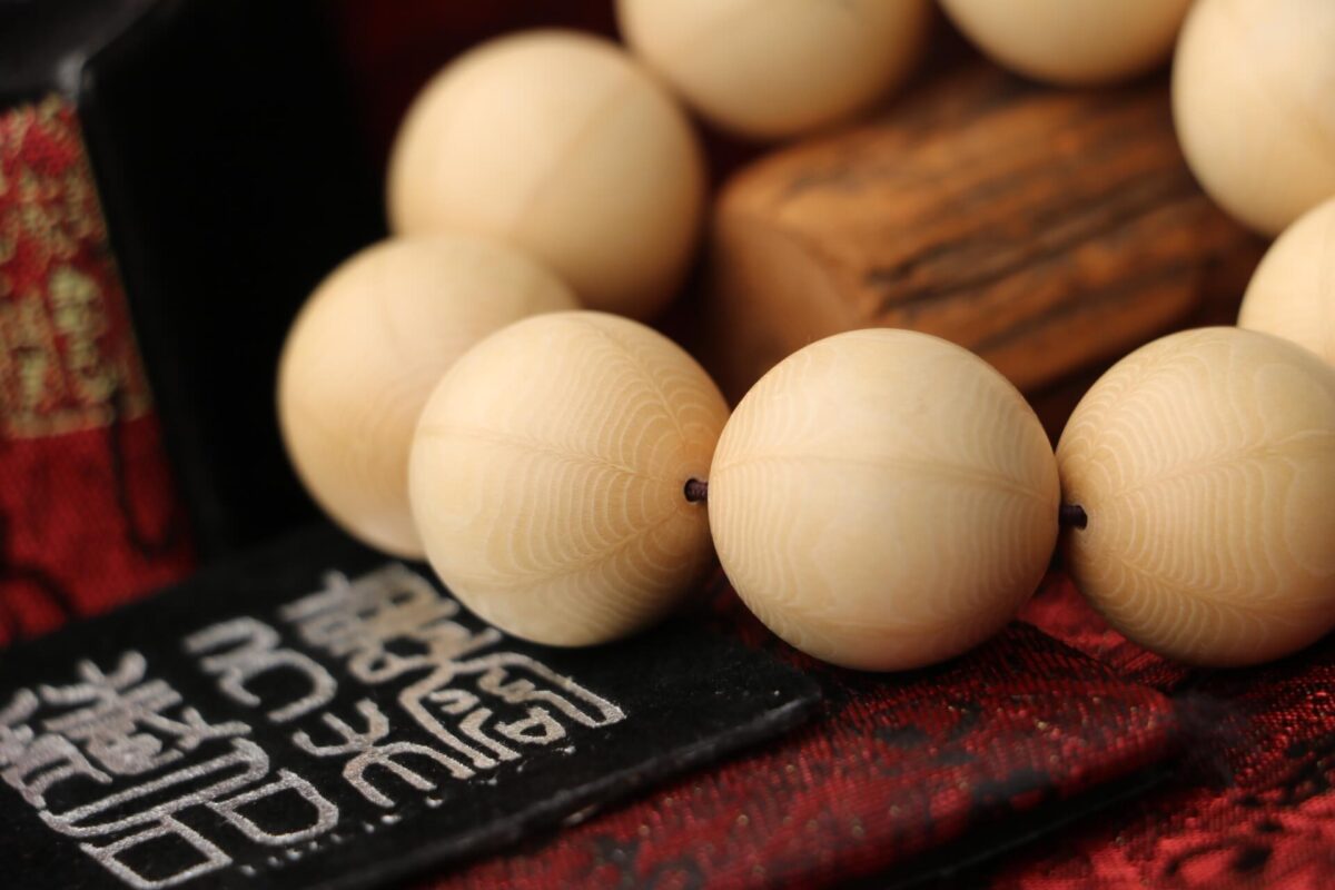 TIBUKKYO Taiwan Derong Collection｜New Seed Seiko Six Wood Rosary Beads 25mm｜Bracelet Bracelets
