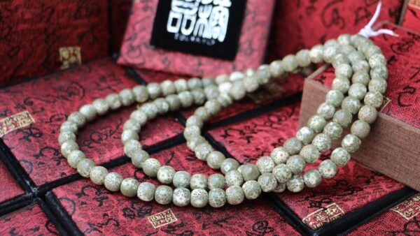 台灣德榕藏品｜精品原生態陰皮星月菩提 8x9mm桶珠 108顆