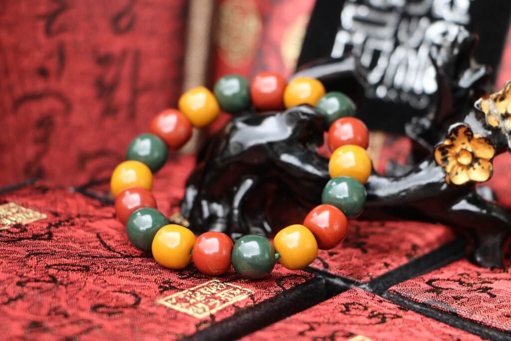 TIBUKKYO Taiwan Derong Collection｜Original ore non-dyed multi-treasure Alashan hand beads 11x10mm bucket beads