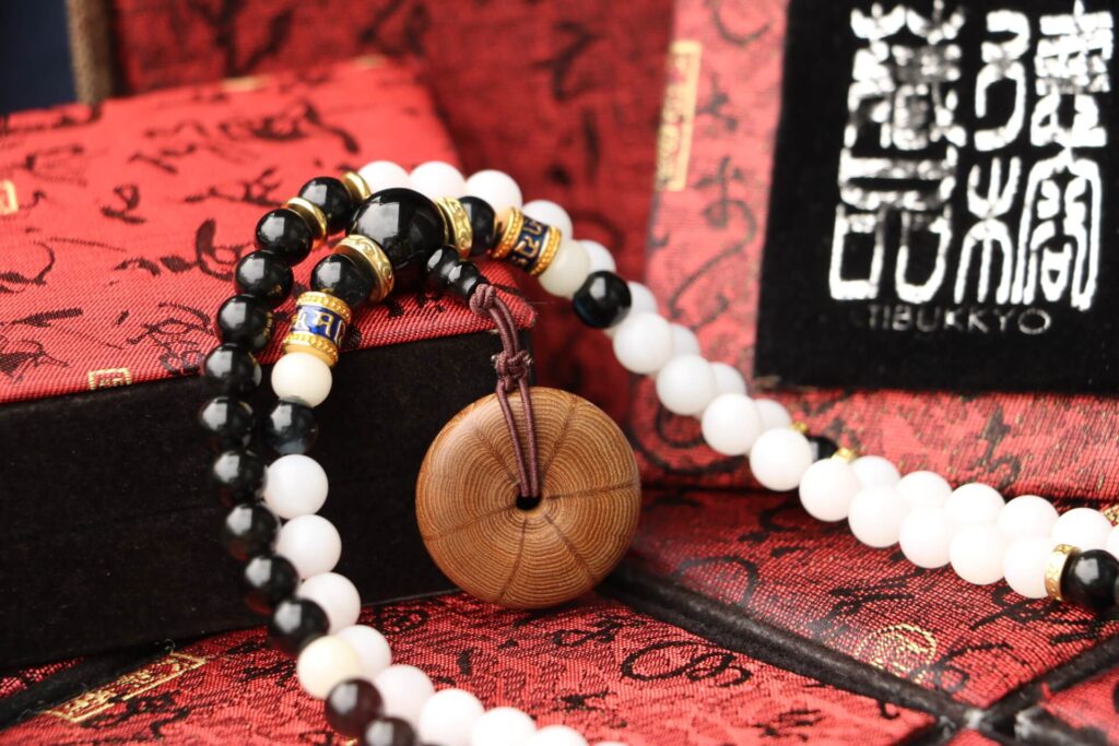 Taiwan Derong Collection｜108 8mm round beads｜Obsidian Beads｜Six Wood Safety Buckle