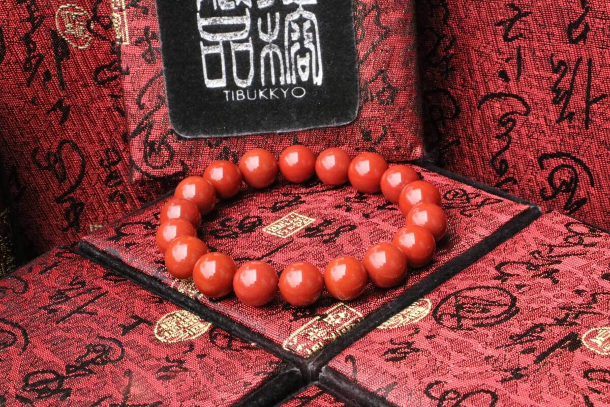 Taiwan Derong Collection｜Exquisite South Red Agate Beads 12mm｜Full of color and flesh