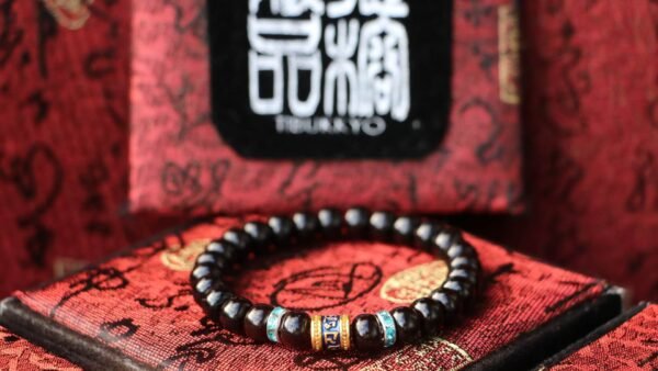 台灣德榕藏品｜精品印尼料椰蒂手珠8x6mm桶珠｜六字箴言隔珠