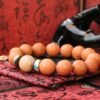 TIBUKKYO德榕藏品 尼泊爾正統鳳眼菩提子手珠 ｜原礦鹽源瑪瑙隔珠12mm
