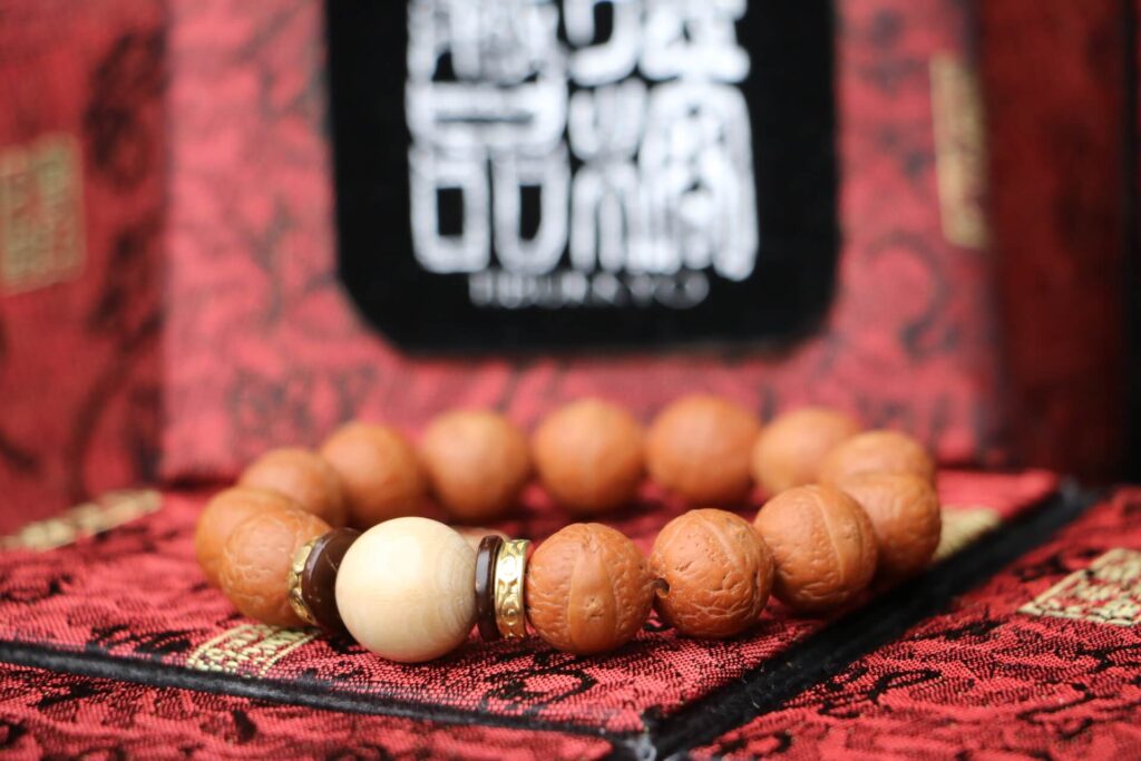Taiwan Derong Collection｜Nepal orthodox phoenix-eyed Bodhi hand beads 12mm｜Six wooden beads
