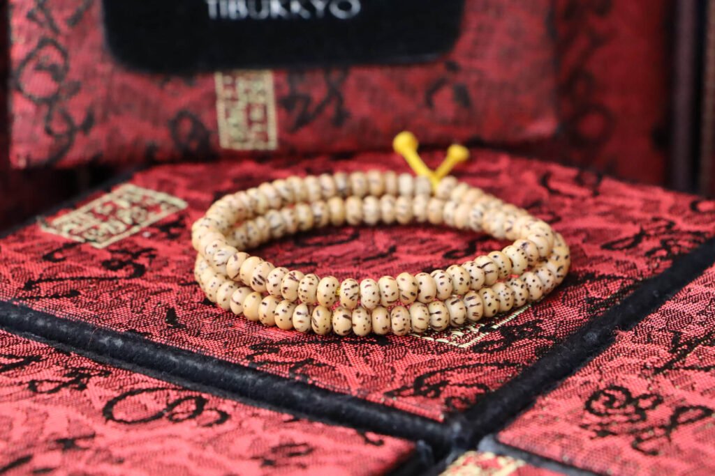 台灣德榕藏品|A+星月菩提子 5x3mm蘋果圓珠 108顆|陳籽