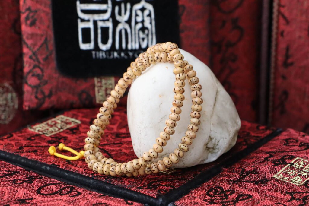 台灣德榕藏品|A+星月菩提子 5x3mm蘋果圓珠 108顆|陳籽